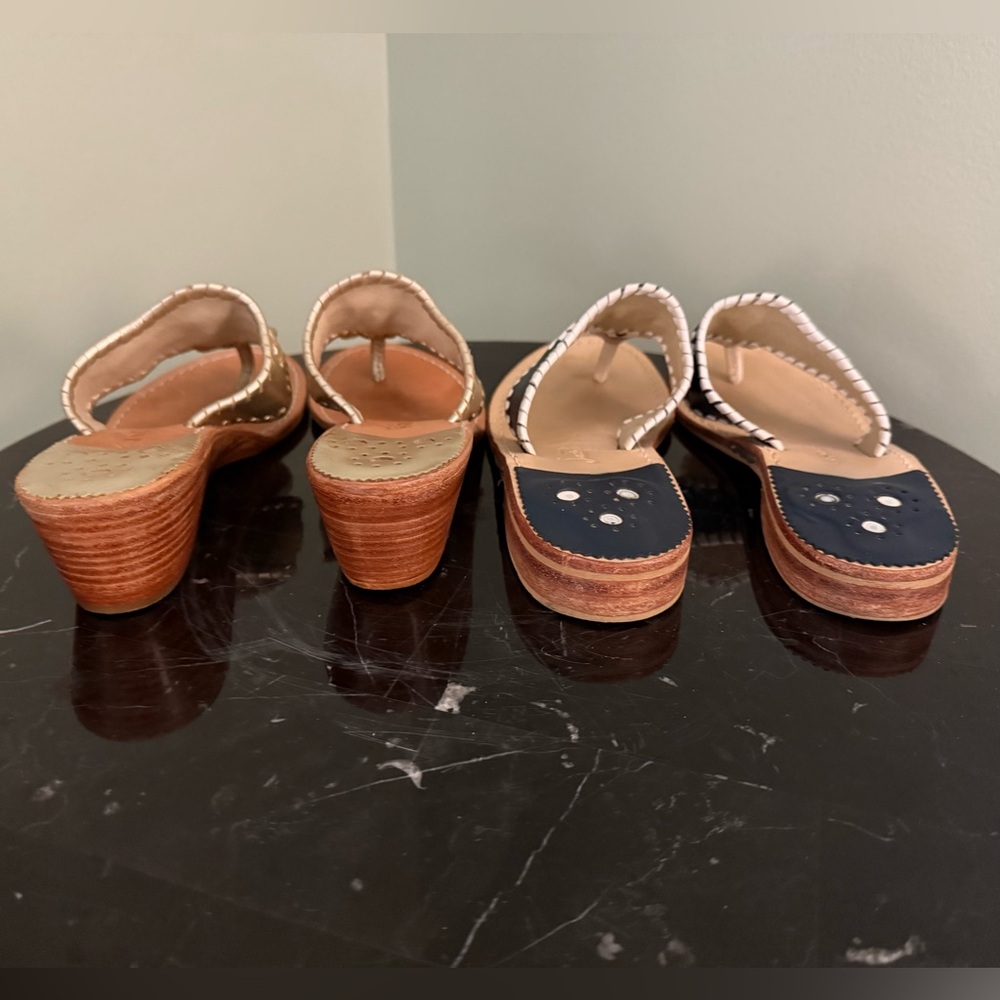 JACK ROGERS SANDALS - TWO PAIRS!!! - Picture 4 of 7